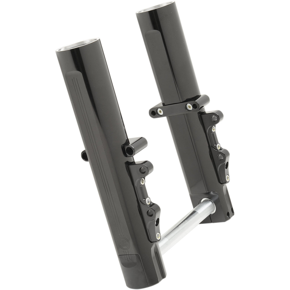 PERFORMANCE MACHINE (PM) 0403-0120 0208-2096-B Fork Leg Kit — Black - Lower - Dual Disc - '14-'20 FL