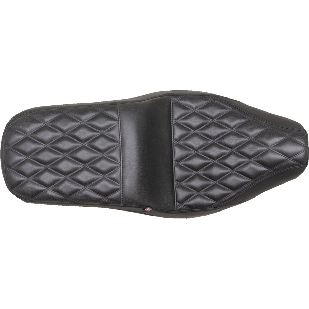 MUSTANG 0810-2395 84003 Squareback One-Piece Seat Squareback Seat - Black - Double Diamond - Rebel 300/500 '17-'23