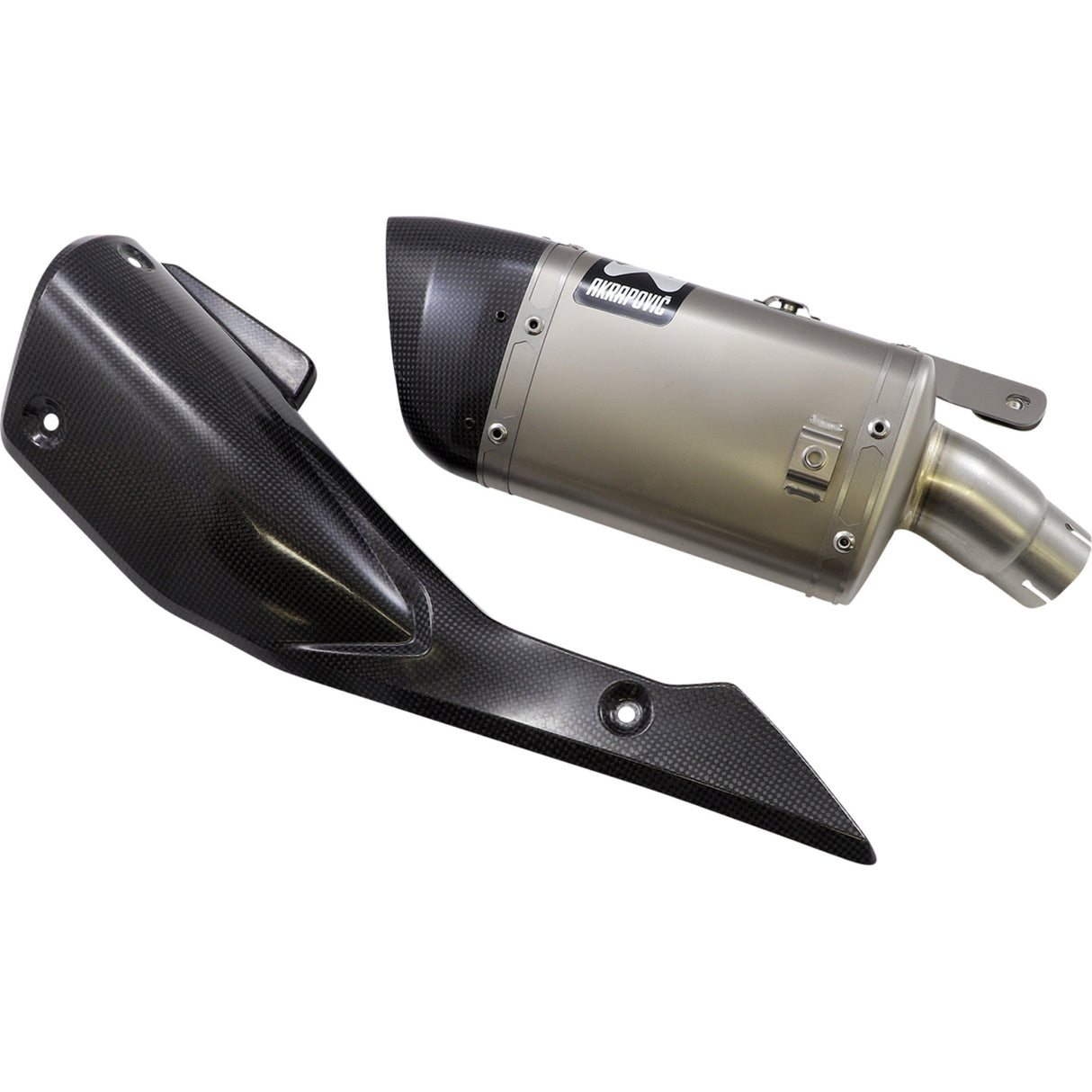 AKRAPOVIC 1811-4186 S-S10SO15-HAPT/1 Slip-On Line Muffler Slip-On Muffler - Katana