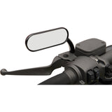 ARLEN NESS 0640-0499 13-412 Micro-Mirror - Mini - Side View - Oval - Black - Left