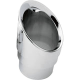 COBRA 1861-0743 PT-1001P Billet Exhaust Tips Tip - Slashdown End Cap