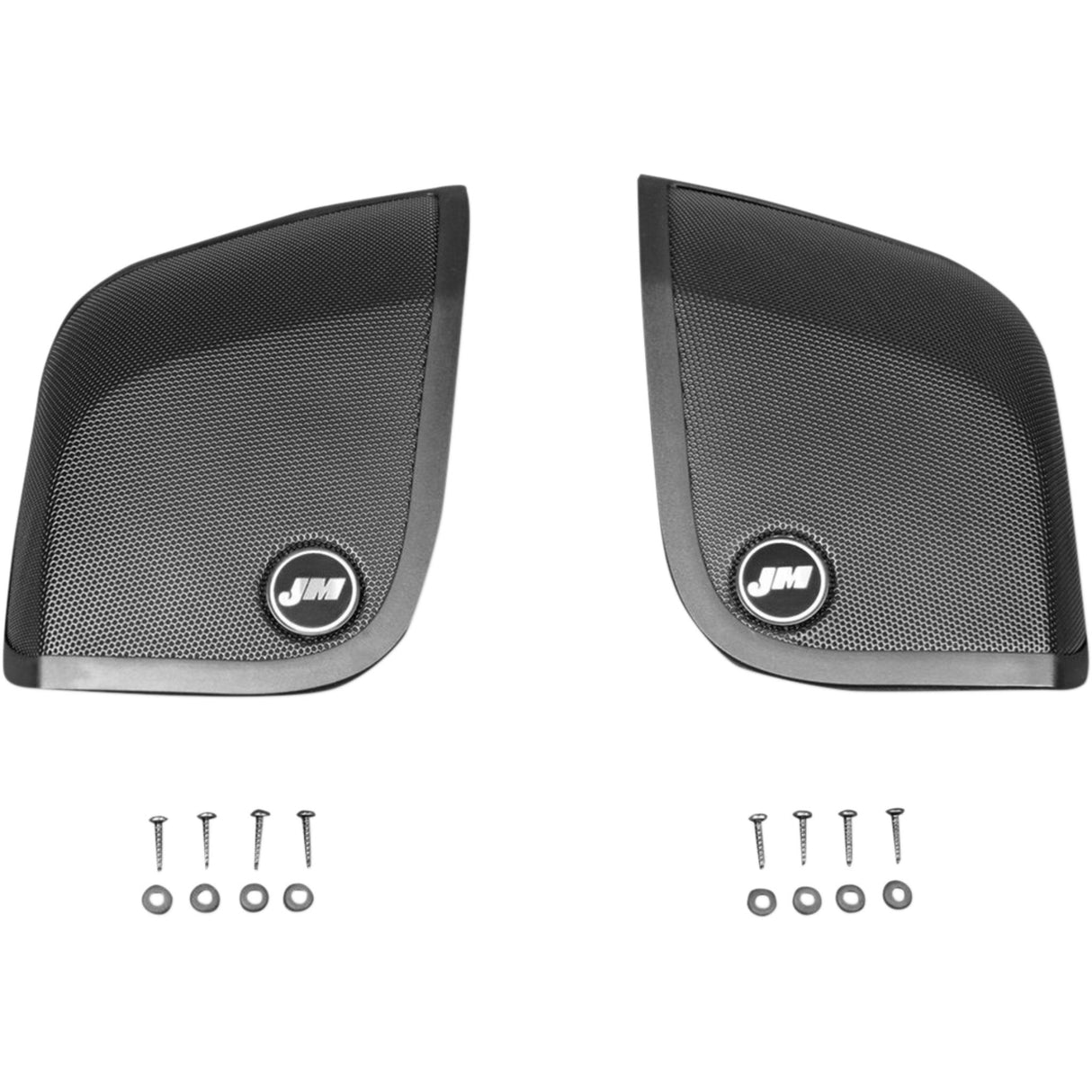 J & M Saddlebag Lid Speaker Grill Set - HGRL-SD14 For Harley Touring 2014-2019