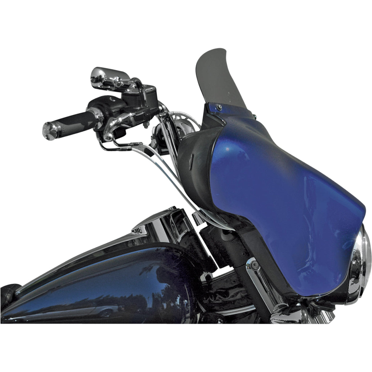 WIND VEST 2310-0285 61-6010 Replacement Acrylic Windscreen - Windshield - Smoke - 6" - FLHT/X