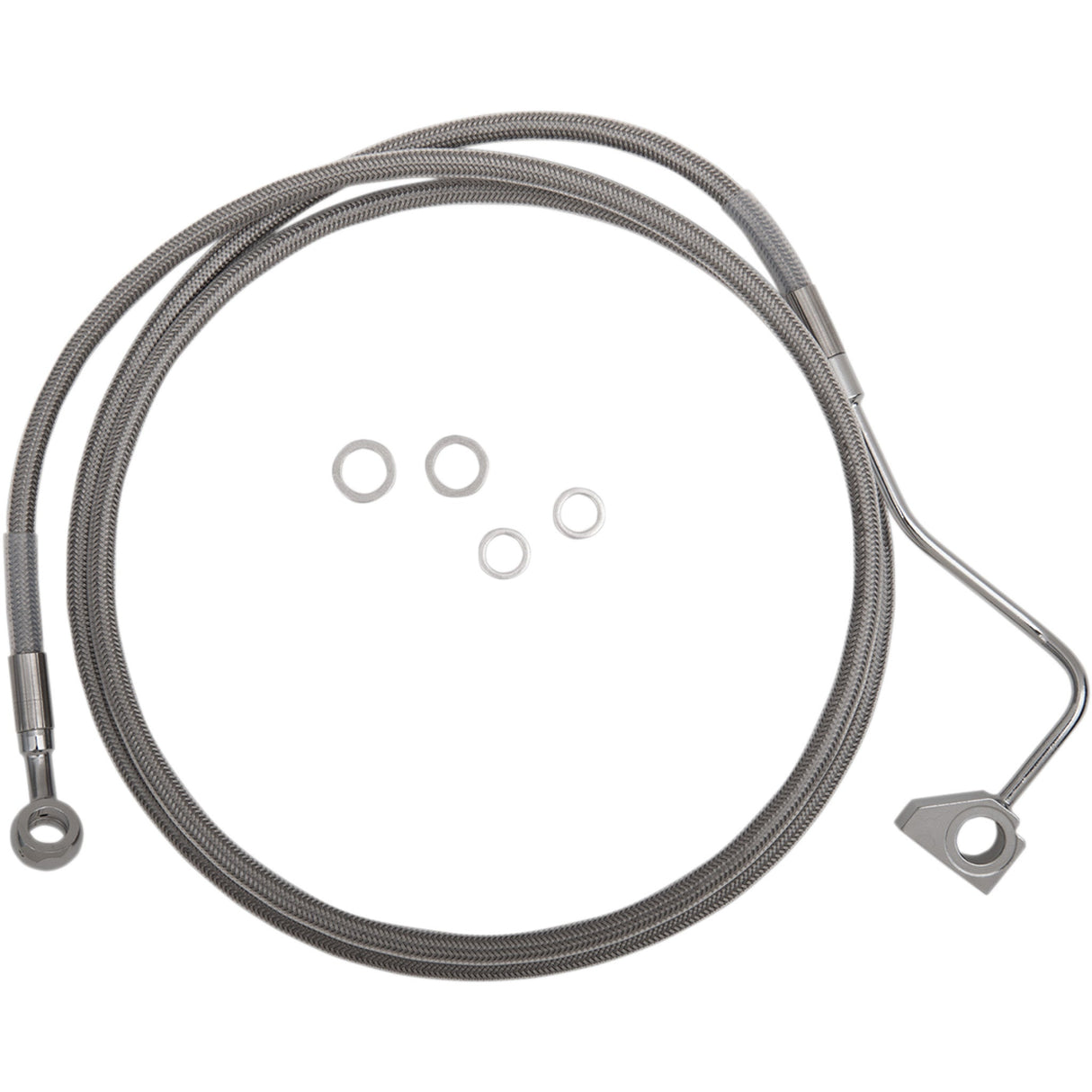 DRAG SPECIALTIES Extended Length Brake Line Kit - ABS