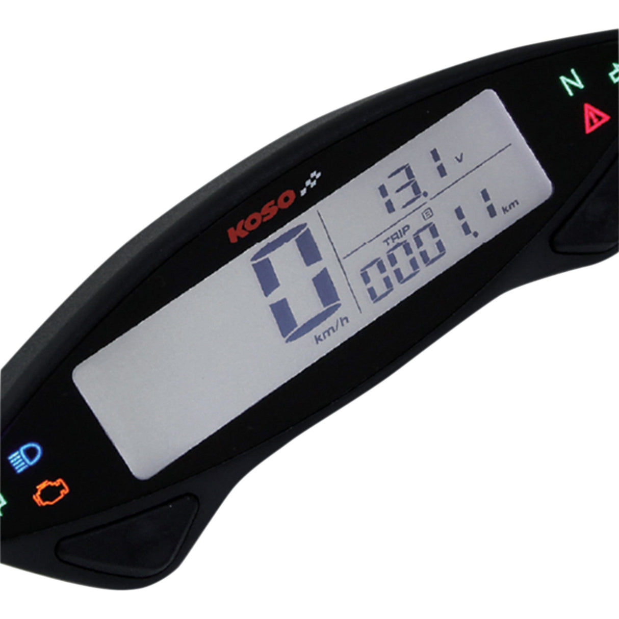 KOSO NORTH AMERICA 2210-0366 BA048001 DB EX-02 Speedometer 4.72" w x 0.91" h x 1.57" d