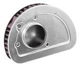 K & N Engineering Replacement Unique Air Filter 6.625in L X 4.75in W X 1.625in H With 1 Flange For - HD-1614 For Harley Motorcycles 2014-2017