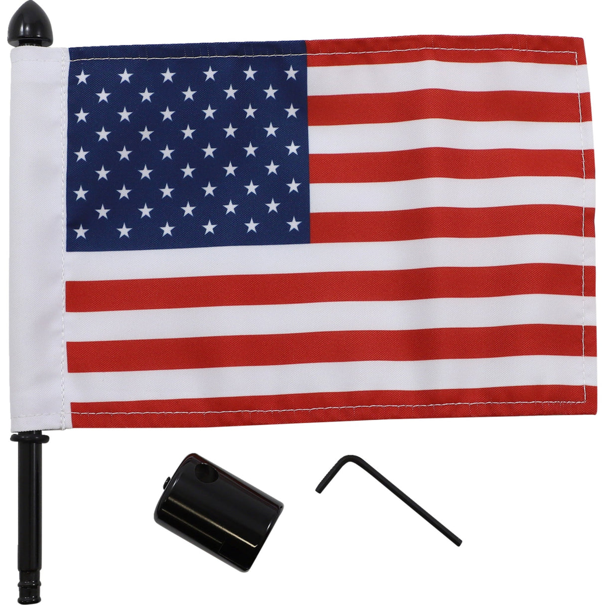 PRO PAD 0521-1983 BMSQ-25 Luggage Rack Flag Mount square bar - 6" x 9" flag
