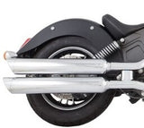 Tab Performance Indian Scout Chrome 4" Long Slip-On Up to 2024 For Indian Scout 2015-2024