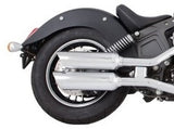 Tab Performance Indian Scout Chrome 4" Short Slip-On Up to 2024 For Indian Scout 2015-2024