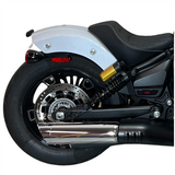 Tab Performance 221-2295-C2-Z 2025-Up Indian Scout 2-1 Slip-On Muffler 4 Inch Chrome Straight Cut Tip Zombie Baffles (Loud)