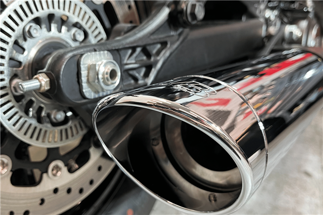 Tab Performance 2025 Indian Scout 2-1 Slip-On Muffler | Chrome - Chrome Slash Tips, 2.5" Quiet Baffles 221-1295-C-2.5
