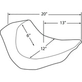 Drag Specialties Seat - 0802-1183 For Harley Softail 2018-2022