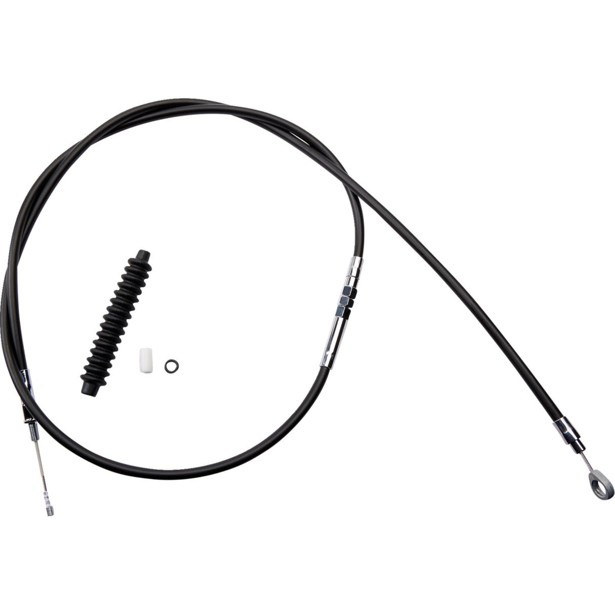 DRAG SPECIALTIES High-Efficiency Black Vinyl Clutch Cable