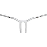 LA Choppers One-Piece Kage Fighter Handlebar Pullback 10" X 1-1/4" Chrome - LA-7369-10 For Harley Touring 2023-2026