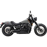 VANCE & HINES 1810-3185 48319 Shortshots Staggered Exhaust System black