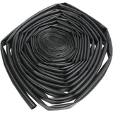 DRAG SPECIALTIES Black Shrink Tubing Tube .500" to .250"