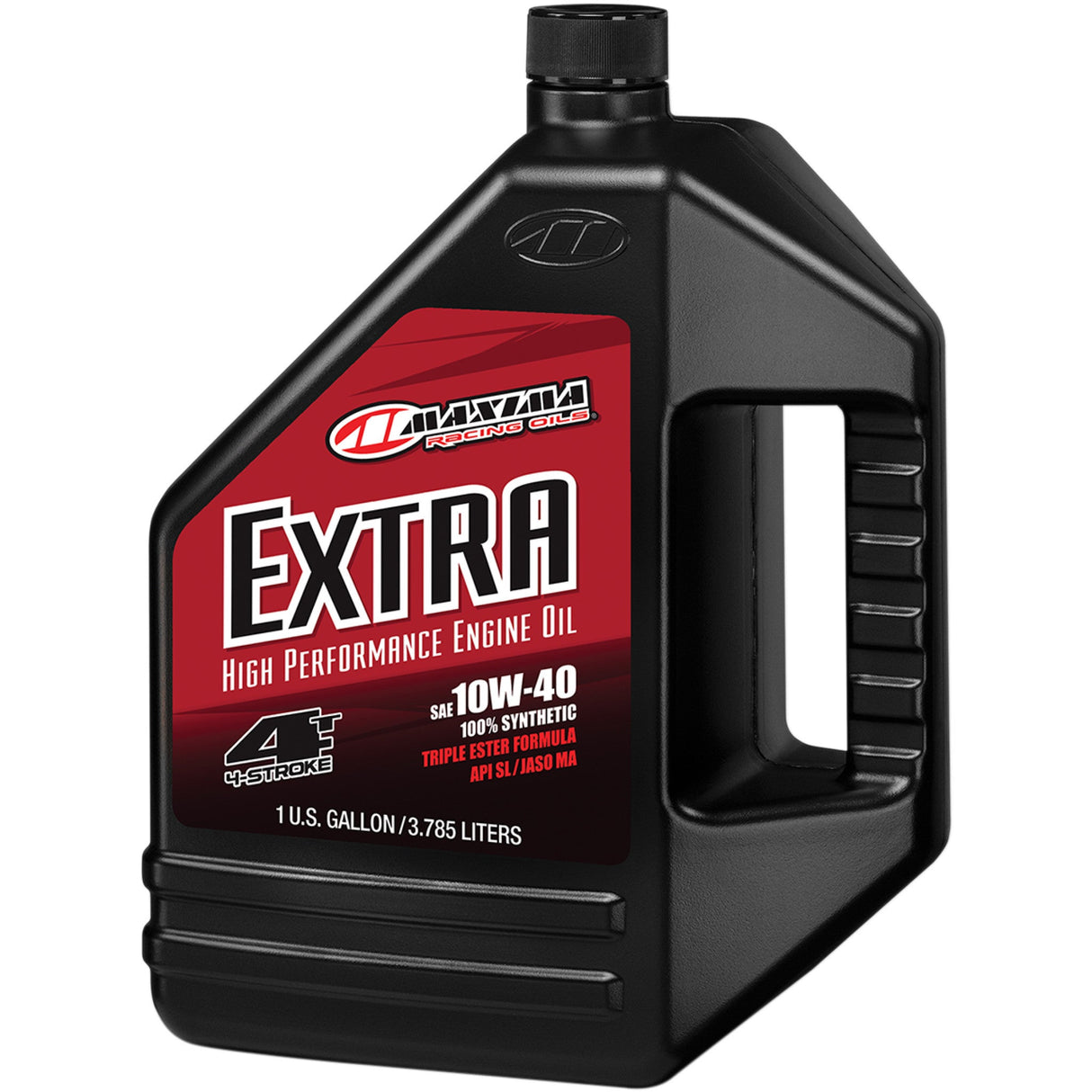MAXIMA RACING OIL 169128 169128 Extra High Performance Synthetic 4T Engine Oil Extra Synthetic 4T Oil - 10W40 - 4L