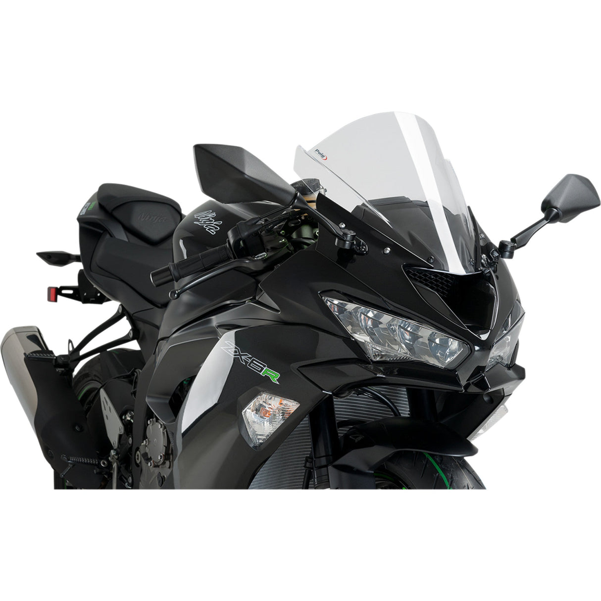 Puig Hi-Tech Parts Z-Racing Windshield - 3177W-2M Kawasaki 636R Ninja 2019