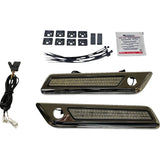CUSTOM DYNAMICS 2040-2866 CD-SBL-BCM-SC Saddlebag LED Latch Light - Smoke - Chrome