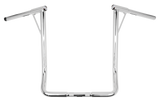 Burly Brand 750-05454 B12-7006C LOUIE-BAGGER 19"BAR 1.25" TBW CHROME