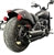 Tab Performance Indian Chief 3.5" Black Tip Compatible Exhaust Pipes '22 & Up 3.5" Black Billet Aluminum - 231-2290-B-2.25 For Indian 2022-2024