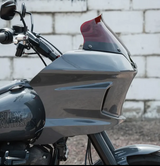 Klock Werks Kolor Flare® Windshield 6" Red - KWW-02-0622 For Harley Softail Low Rider 2022-2025