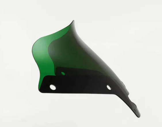 Klock Werks Kolor Flare® Windshield 6" Green - KWW-02-0625 For Harley Softail Low Rider 2022-2025