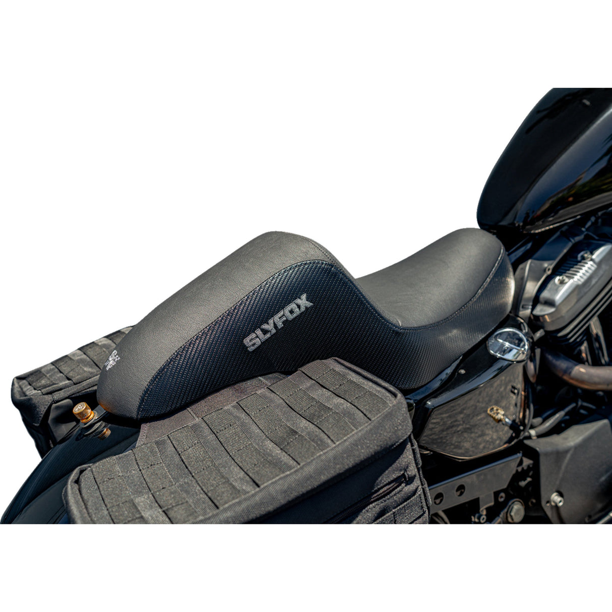 Slyfox Drifter Seat - 4684B-slyfox For Harley Sportster 2004-2022