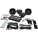 Hogtunes 450U Kit-AA Speaker And Amplifier Kit - REV 450U KIT-AA For Harley Touring 1998-2013