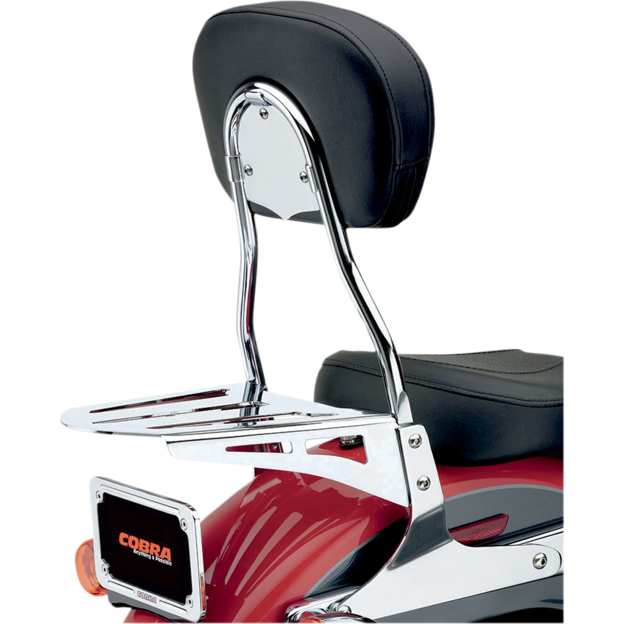 COBRA 1501-0375 602-1253 Round Sissy Bar - Standard - XL
