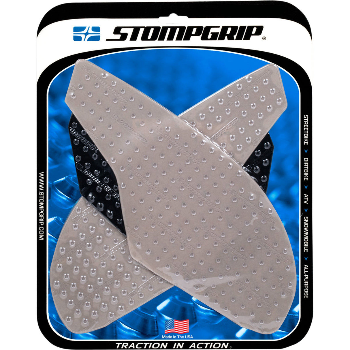 Stompgrip Sticker Kit - 55-10-0078H Triumph Daytona / Speed / Street 2013-2025