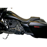 Danny Gray Weekday™ 2-Up Seat Smooth Black - PYO-STK08-1 For Harley Touring 2008-2016