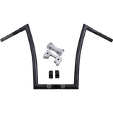 Todd's Cycle 1-1/4" Touring Handlebar 17" Flat Black For Harley Road Glide 2015-2022
