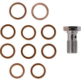 LA Choppers Brake Line Kit Black - LA-8059B16B For Harley Touring 2023-2026