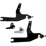 COBRA 1501-0570 602-2021B Detachable Backrest Kit - 11" - Black - Softail
