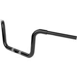 LA Choppers Twin Round Handlebar 8" Black - LA-7324-08B For Harley Road Glide 2015-2023