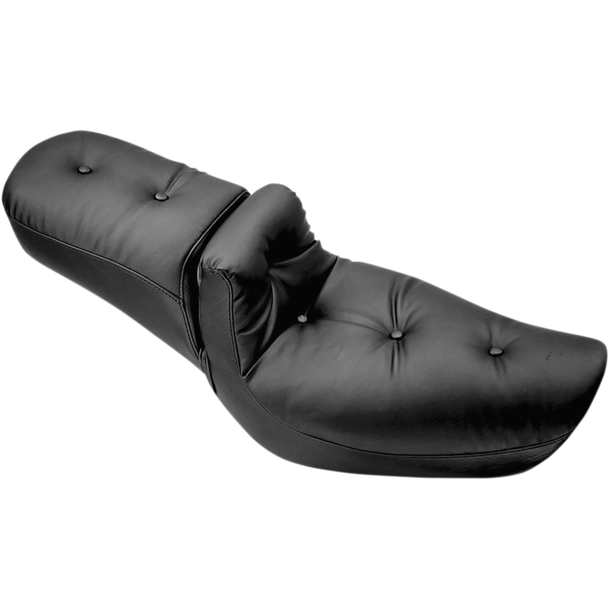 Mustang Regal Duke Pillow 2-Up Seat - 75545 For Harley Motorcycles 2006-2017