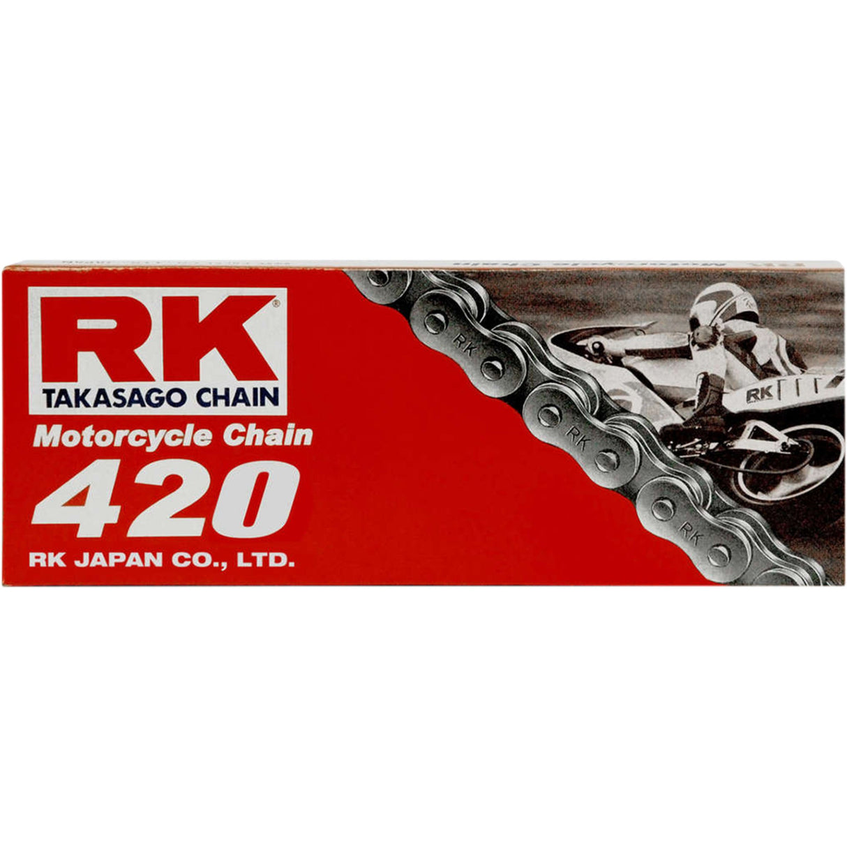 RK 1220-0401 M420-136 Standard (M) M420 Chain M420 - Standard Chain - 136 Links
