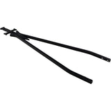 CYCLE VISIONS 1501-0096 CV-8009B Daggertude Styled Sissy Bar Sticks Sissy Bar Stick - Black - 30" Daggertude - Wide