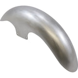 PAUL YAFFE BAGGER NATION 1401-0944 PYO:CAFE-19-14L-S Real Steel Cafe Front Fender - 19" Wheel - With Satin Adapters
