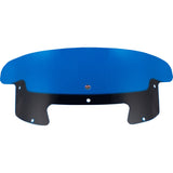 Klock Werks Kolor Flare® Windshield 8" Blue - KWW-04-0623 For Indian 2020-2025