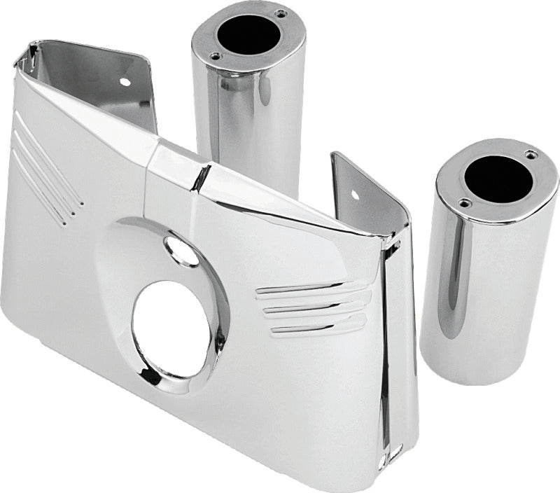 Biker's Choice Bikers Choice Flst Chrome 5 Piece Fork Cover Kit - 491362 For Harley Softail 1986-2008