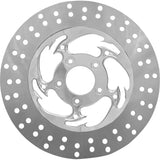 RC Components Floating Brake Rotor Front Left Savage 320 Mm Chrome - ZSSCOG320A-85C-LF2K For Harley Touring 2024-2026