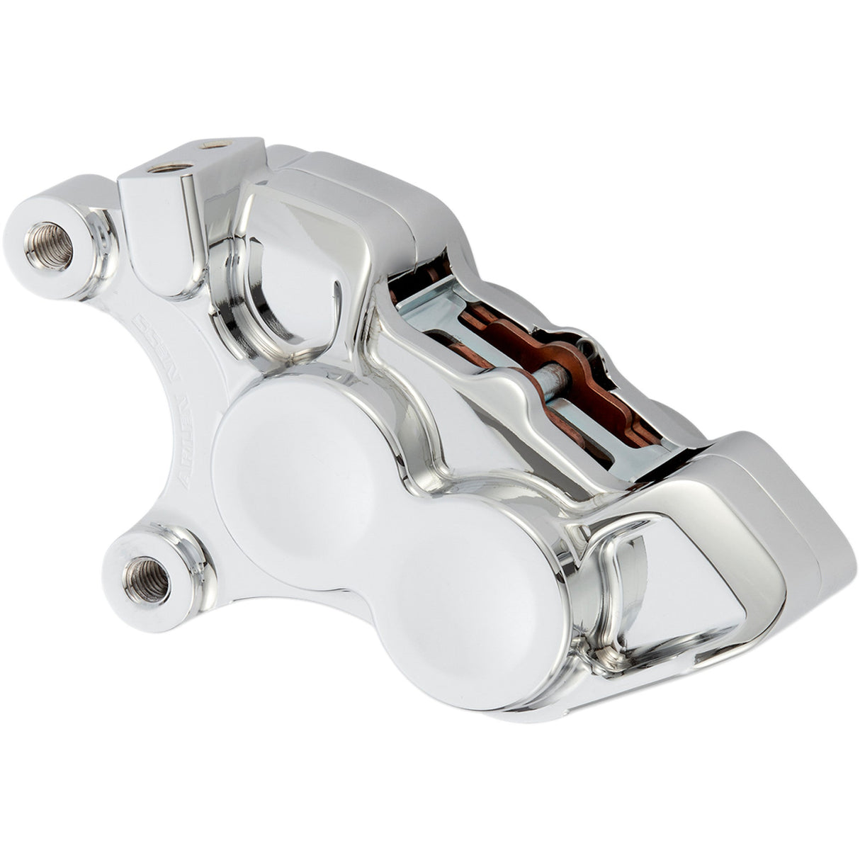 Arlen Ness Ness Tech Four-Piston Caliper Left 11.8" Chrome - 02-220 For Harley Motorcycles 2006-2026