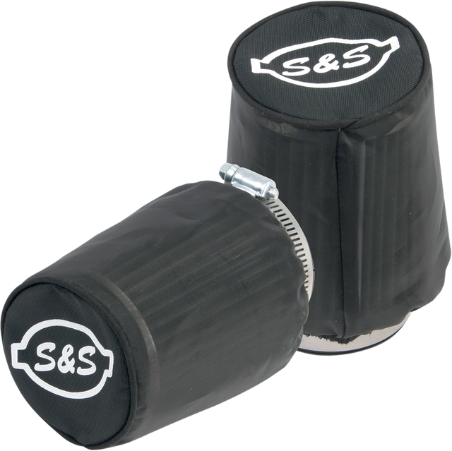 Rain Cover Filter Wraps for Tuned Induction Filters