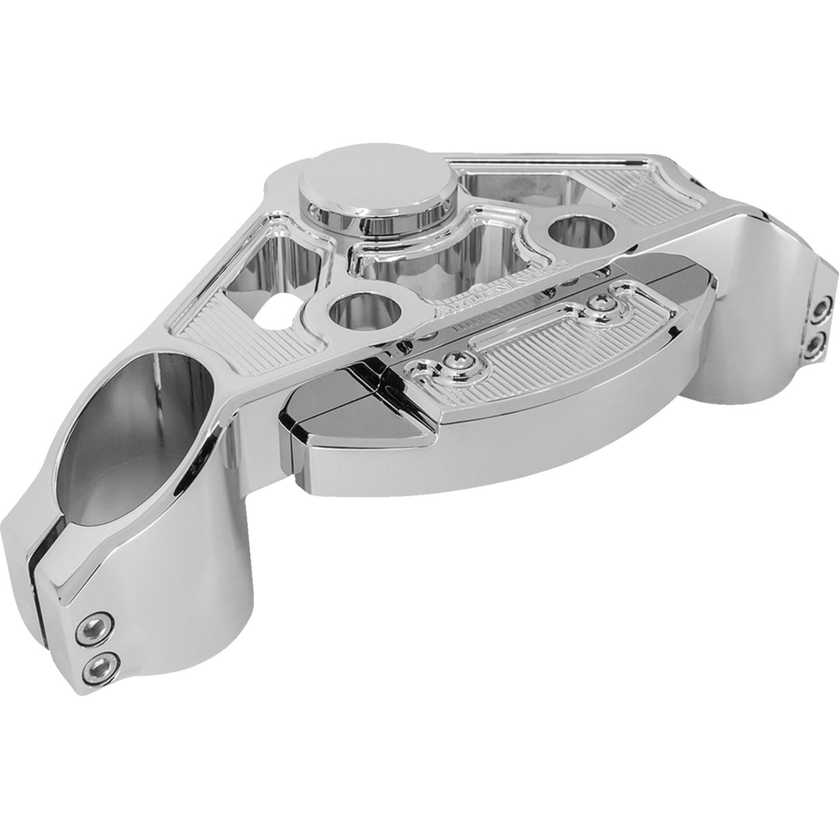 ARLEN NESS 0408-0441 130-012 Method® (+2”) Drop Triple Tree - Chrome - +2 "