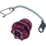 PSR Oil Filler Cap Kit Red M22 X 1.5 - 00-01312-24 For Ducati Motorcycles 1989-2013 | BMW 1000 2003-2006
