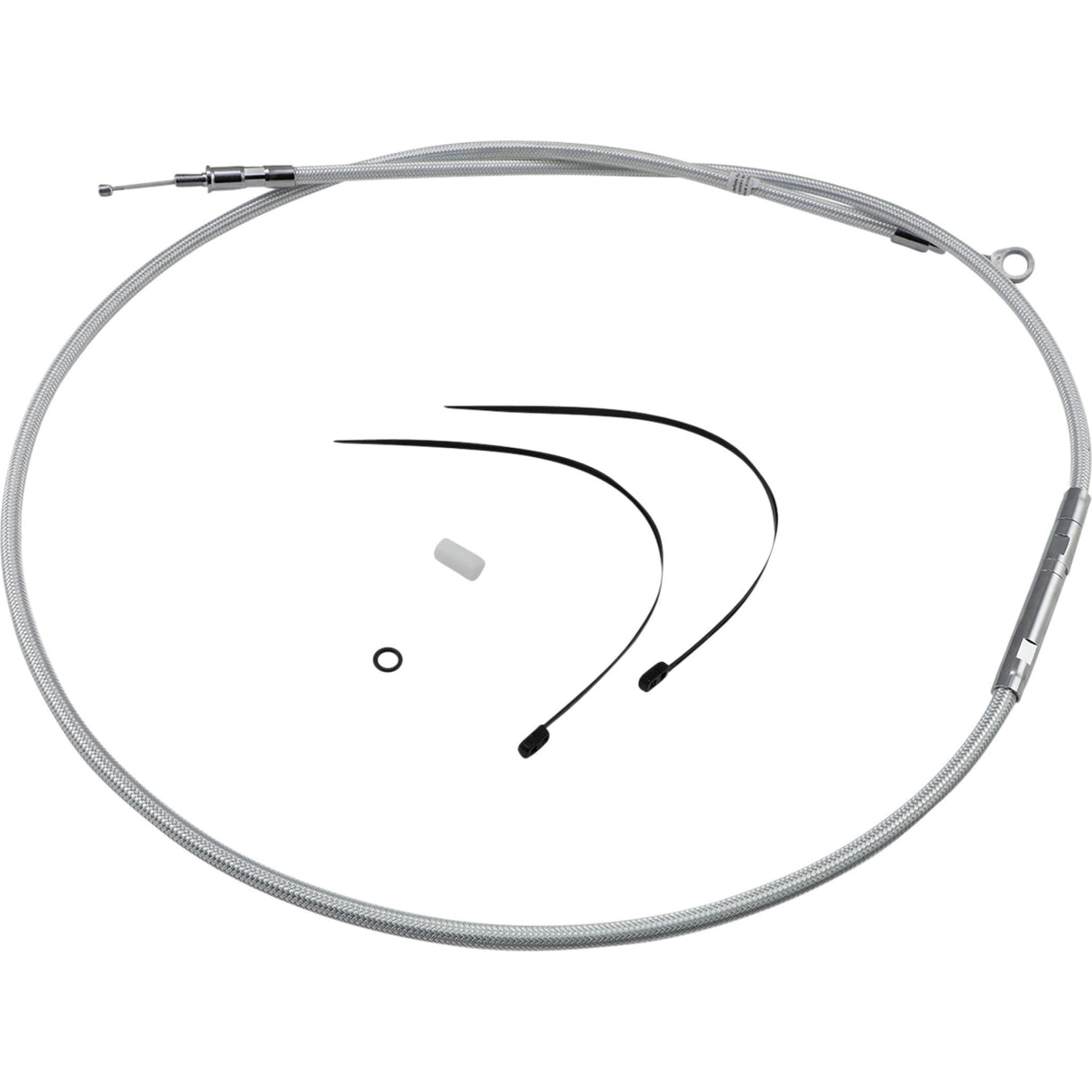Magnum Shielding High-Efficiency Braided Sterling Chromite II® Clutch Cable /16" - 32214HE For Harley Touring 2007