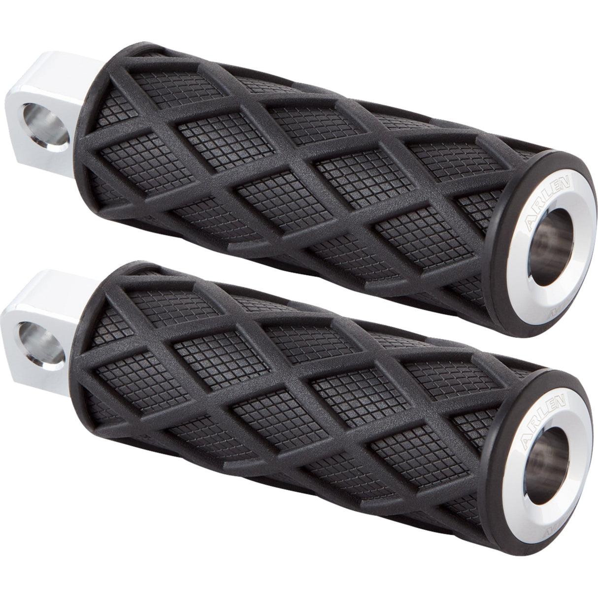 ARLEN NESS 1620-2670 400-048 Diamond Footpegs - Male Mount - Chrome