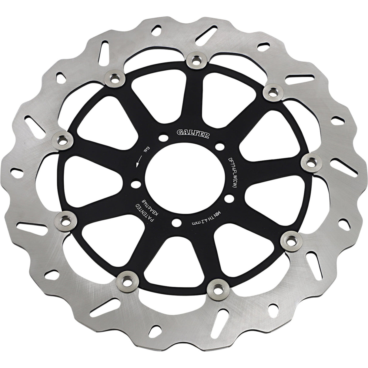 GALFER 1710-3874 DF774CWI Wave® Rotor Front Rotor
